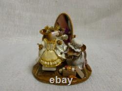 Wee Forest Folk Stitch In Time Colonial Special LTD-10 (B) White Gold Retired