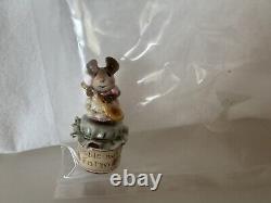 Wee Forest Folk TM-02 Li'l Jar Of Jam Pink Dress DP Retired NIB