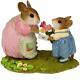 Wee Forest Folk TO MOM, WITH LOVE! , WFF# M-636a Retired Girl Mother's Day Mouse