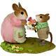 Wee Forest Folk TO MOM, WITH LOVE! , WFF# M-636b Retired Boy Mother's Day Mouse