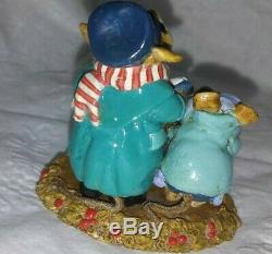 Wee Forest Folk The Carolers Retired In 1981 Extremely Rare Mint Petersen Mice