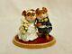 Wee Forest Folk The Wedding Pair Special Edition White M-200 Retired Mouse Bride