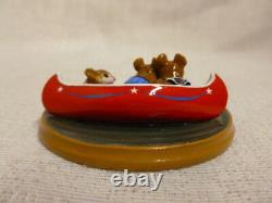 Wee Forest Folk Tippy Canoe And Sammy Too Fourth of July Special PM-2a Retired