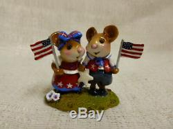 Wee Forest Folk True For The Red White And Blue Fourth of July M-331a Retired