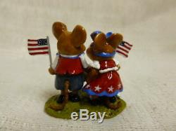 Wee Forest Folk True For The Red White And Blue Fourth of July M-331a Retired