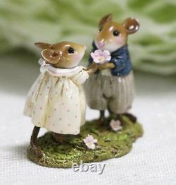 Wee Forest Folk Valentine's Day M-579 Je t'adore (Yellow)