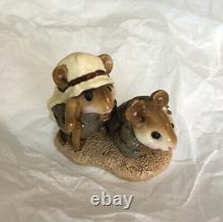 Wee Forest Folk WFF M-122 Pageant Shepherds Retired Rare Annette Peterson