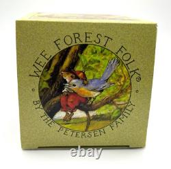Wee Forest Folk WFF M-201 Midnight Snack Gray Retired in 2021