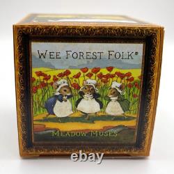 Wee Forest Folk WFF M-286 Knittin' Pretty Retired in 2011