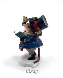 Wee Forest Folk WFF M-420 Poppa Caroler Retired in 2021