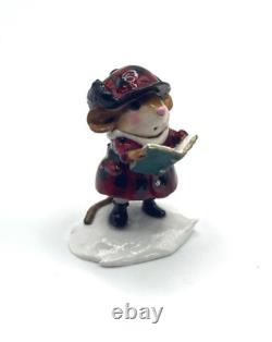 Wee Forest Folk WFF M-421 Brother Caroler Retired in 2014