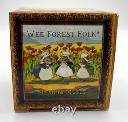Wee Forest Folk WFF M-54 / M-054 Nurse Mousey Retired in 1982