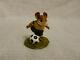 Wee Forest Folk What A Kicker Special Edition MS-23 Black Soccer Mouse Retired