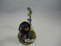 Wee Forest Folk Which Way Witch Retired Halloween WFF New in Box