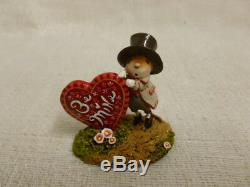 Wee Forest Folk Will You Be Mine Special Edition M-424a Mouse Valentines Retired