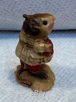 Wee Forest Folk Wind in the Willows Ratty, rare and retired
