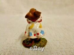 Wee Forest Folk Yummy Limited Edition M-277b Mouse Retired