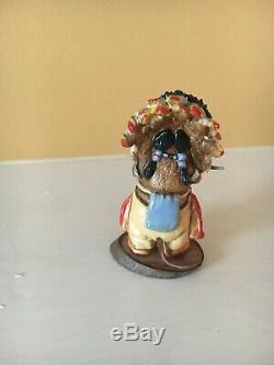 Wee Forest Folks Mouse Chief Nip-a-way. Not Geronimous. Retired and rare